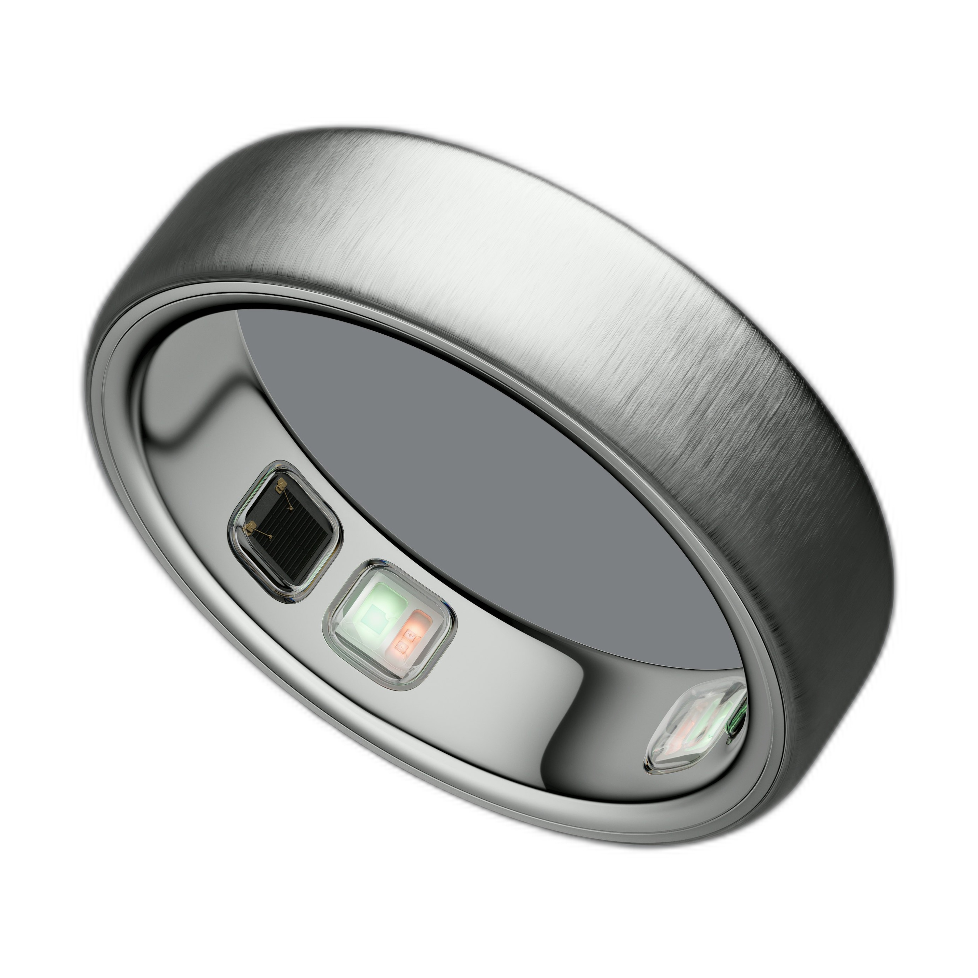 Умное кольцо Oura Ring 5, Шлифованное серебро, размер 10 — Датчики внутри кольца