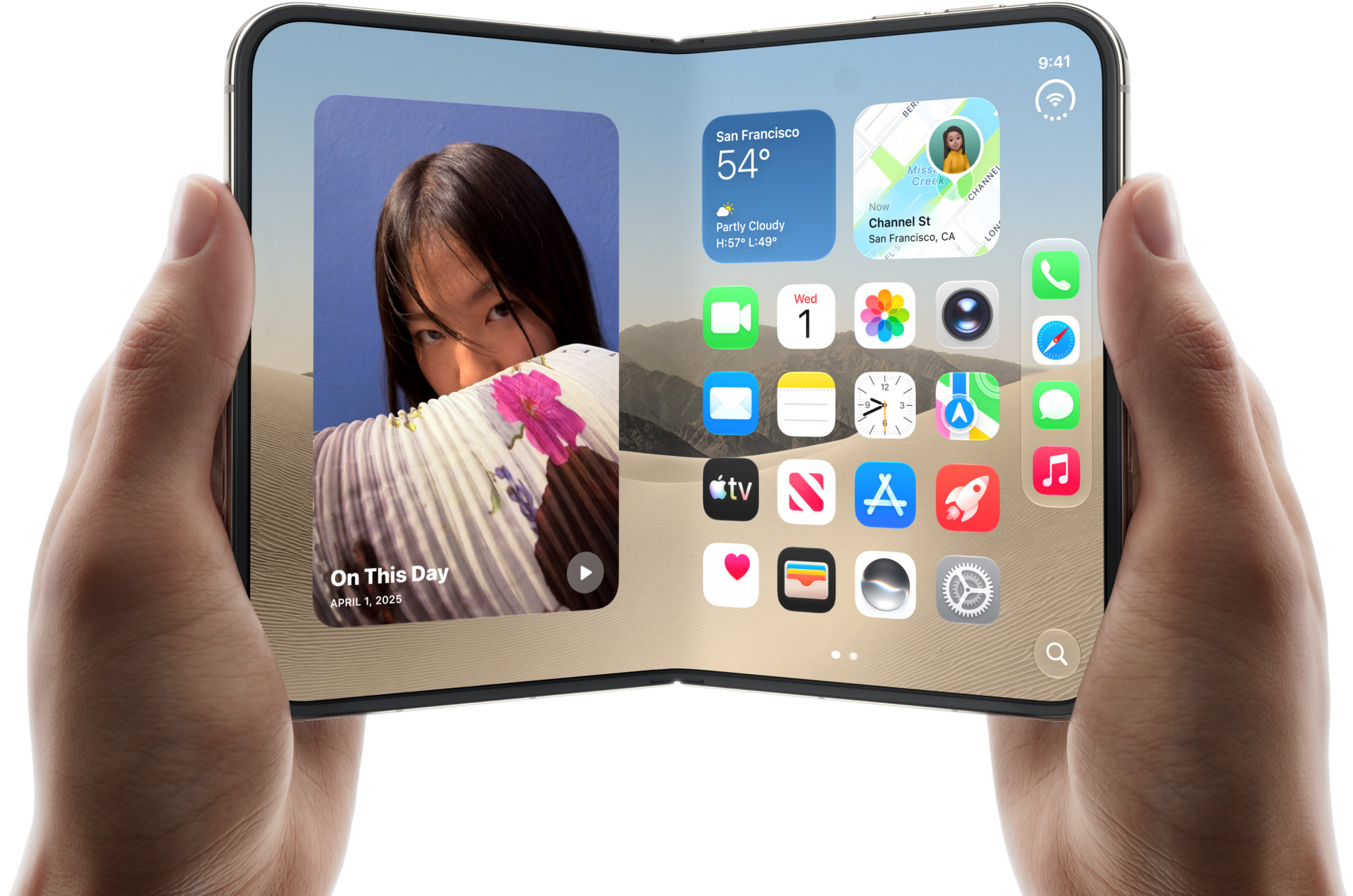 Первый экран iPhone Duo